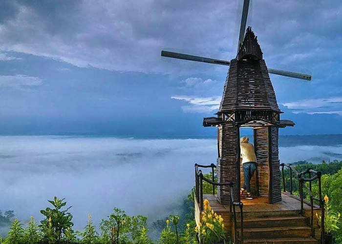 seribu batu songgo langit, pinus mangunan, paket wisata jogja