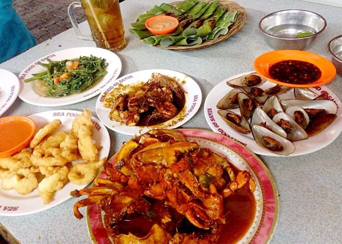 Kuliner pantai kesirat